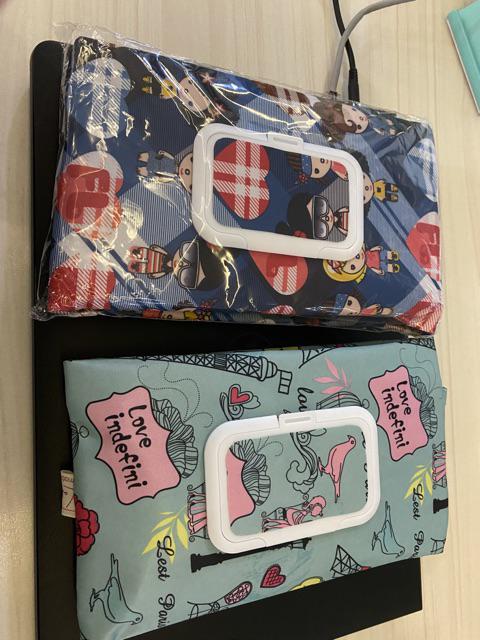 Pouch Tissue Kekinian 2 In 1 - Sakura