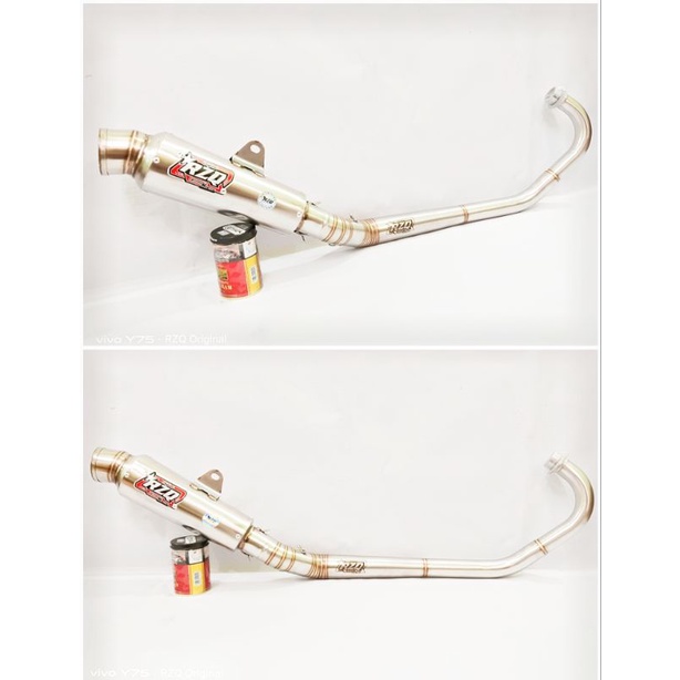 Knalpot RZQ Original Bulat kompetisi PNP Satria FU, Sonic CC_155-200