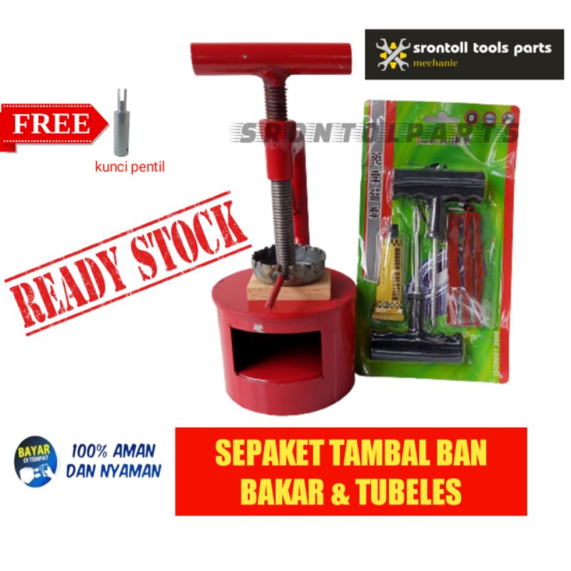 Jual Sepaket Alat Tambal Ban Bakar Dan Tubeles Alat Tambal Ban Bakar