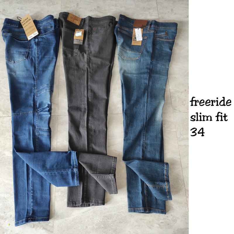 CELANA PANJANG JEANS PRIA FREERIDE BRANDED MATAHARI MURAH JNSFRD92734