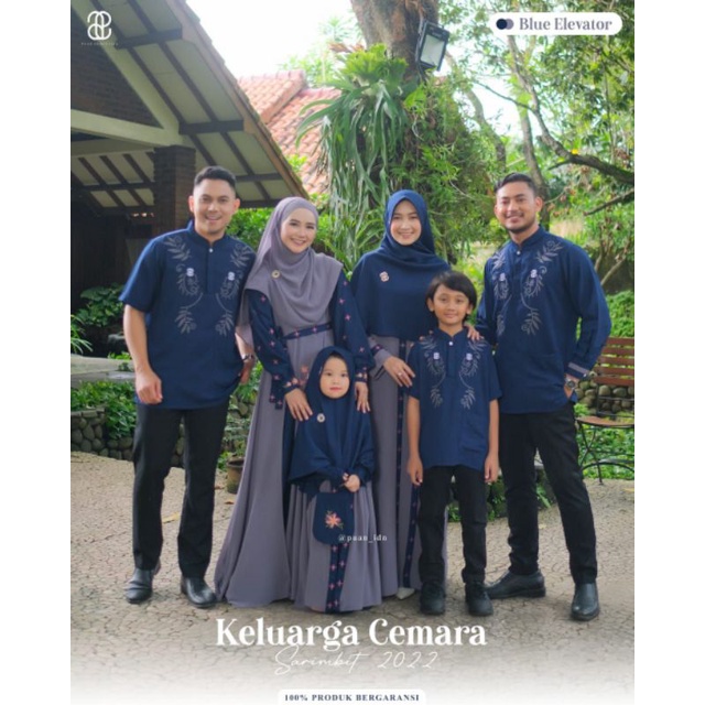 Sarimbit Keluarga Cemara by Puan - Dress set khimar Paulista (EST. READY 5 APRIL 2022)