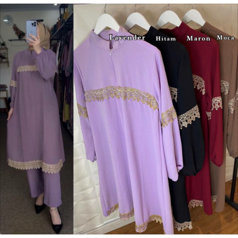 One Set Tunik Renda