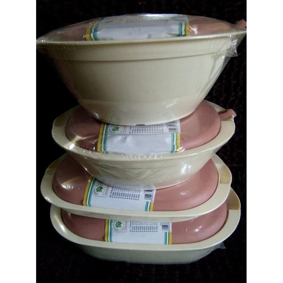 TURUN HARGA PAKAI SEGEL 3KG VERONA SET 4PCS 4 PCS PUTIH GADING GREEN LEAF MT510