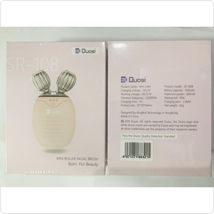 Mini roller facial brush born for bauty