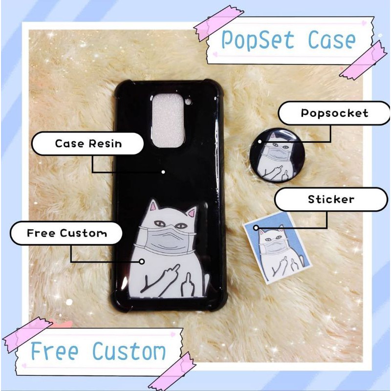 PREMIUM Casing HP Popset Case Custom | Phone Case Resin Art