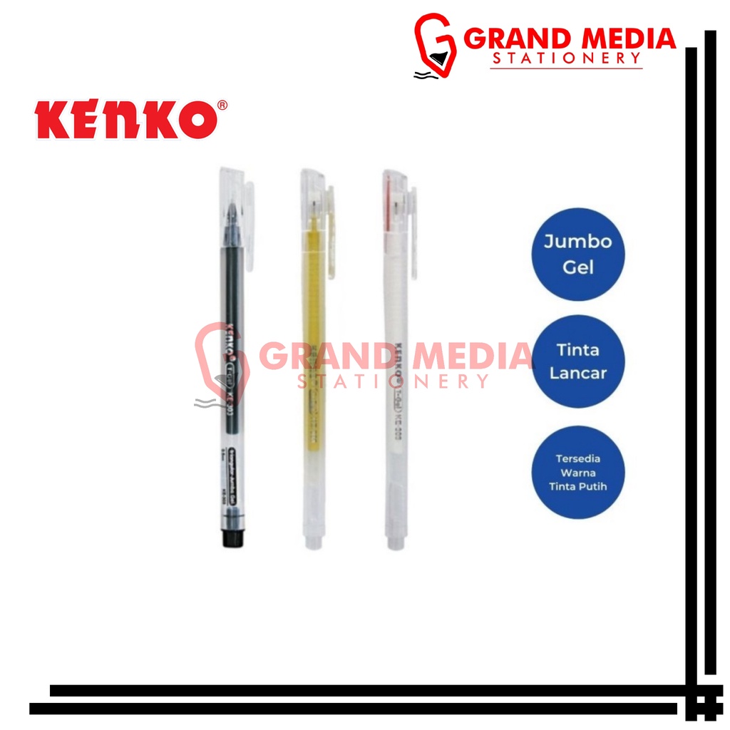 

[GRAND MEDIA] BALLPOINT / PENA / PULPEN GEL KENKO T-GEL KE-303 0.5mm / 1PCS