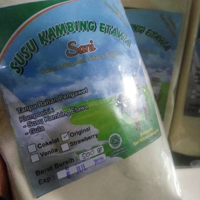 

Susu kambing ettawa 500gr