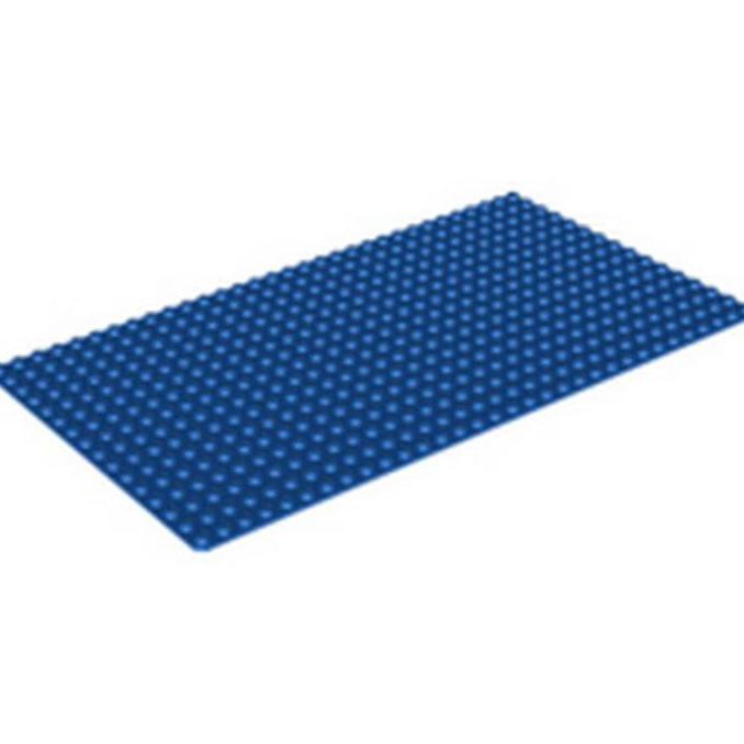 LEGO PART 2748 - 4226002 - Bright Blue - Base Plate 16X32