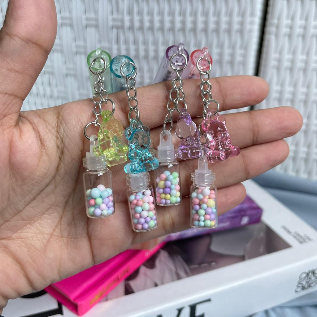 

PULPEN GANTUNGAN BERUANG BOTOL BULAT BEAR PENA PEN GEL TINTA MURAH READY GROSIR COD