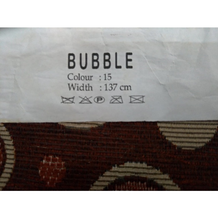 Kain Regatta Motif Bulat - Bubble (Furniture- Sofa- Kursi) ~ ysc560