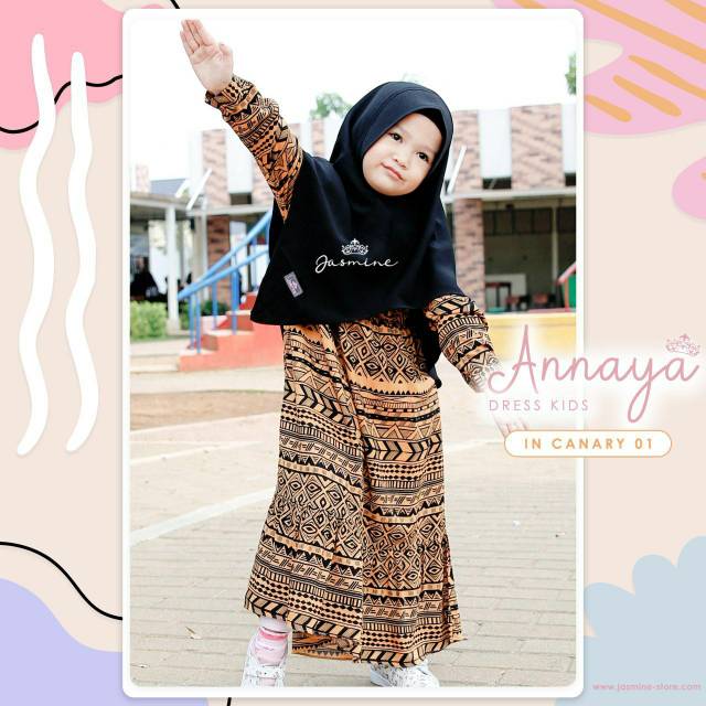 ANNAYA KIDS DRESS BY JASMINE