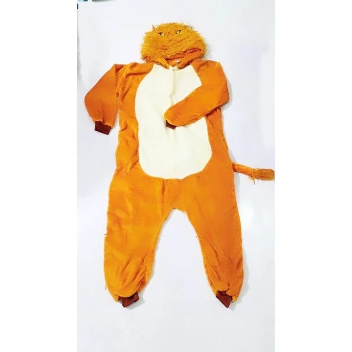 KOSTUM SINGA LION KING ONESIE PIYAMA COSPLAY BAJU TIDUR