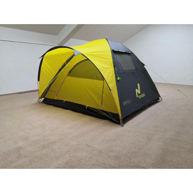 TENDAKI •Tenda Camping Dome Termurah •Tendaki •NSM4 •Borneo 4 •Borneo 3 •Java 4 Light •Arundaya 4+ Air •Double Layer PU3000mm 4000mm •Fiberglass Pole •Alluminium Pole