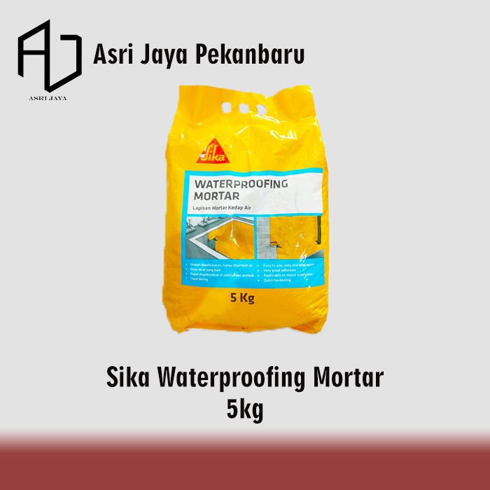 Sika Waterproofing Mortar - Waterproofing Semen Siap Pakai 5kg