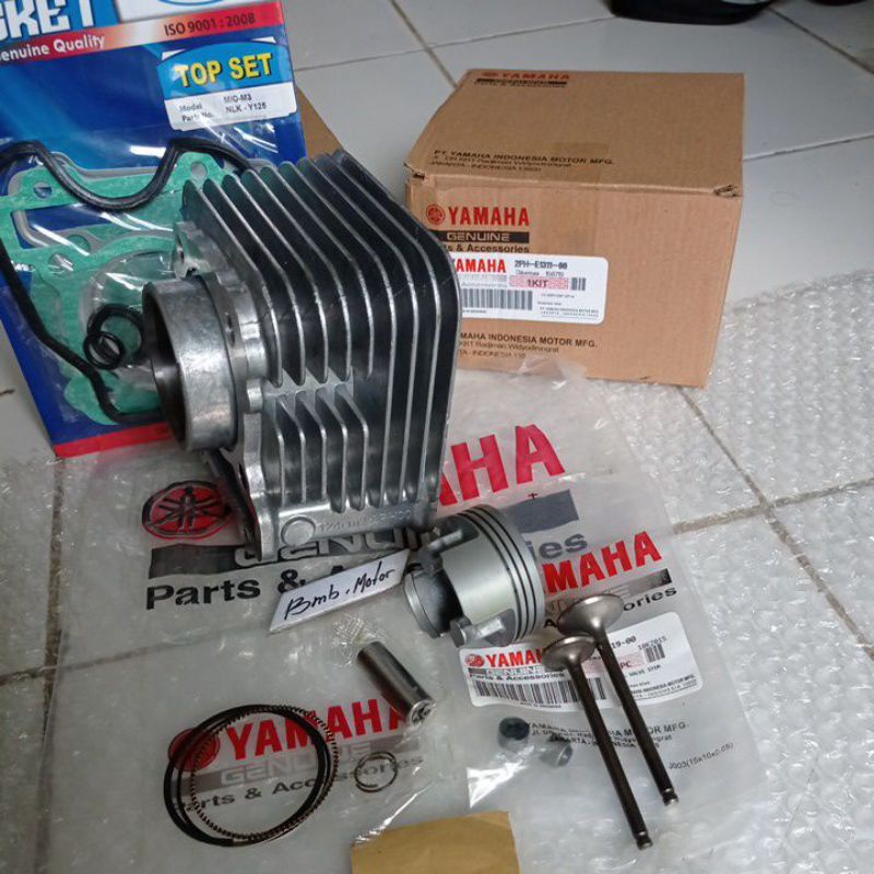 Blok Seher Assy komplit Plus Klep Set Yamaha Mio M3 Mio Z 125 Soul Gt 125 Fino Fi 125 Kode Prats.2PH