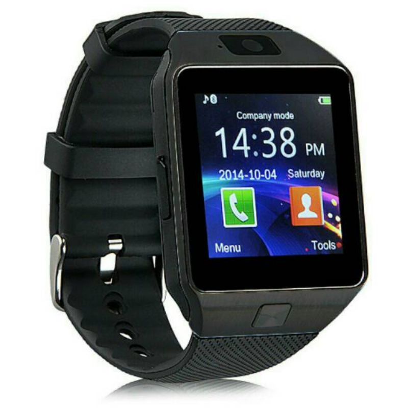 SMARTWATCH DZ09 U9 JAM TANGAN SMARTWATCH ANDROID - HITAM