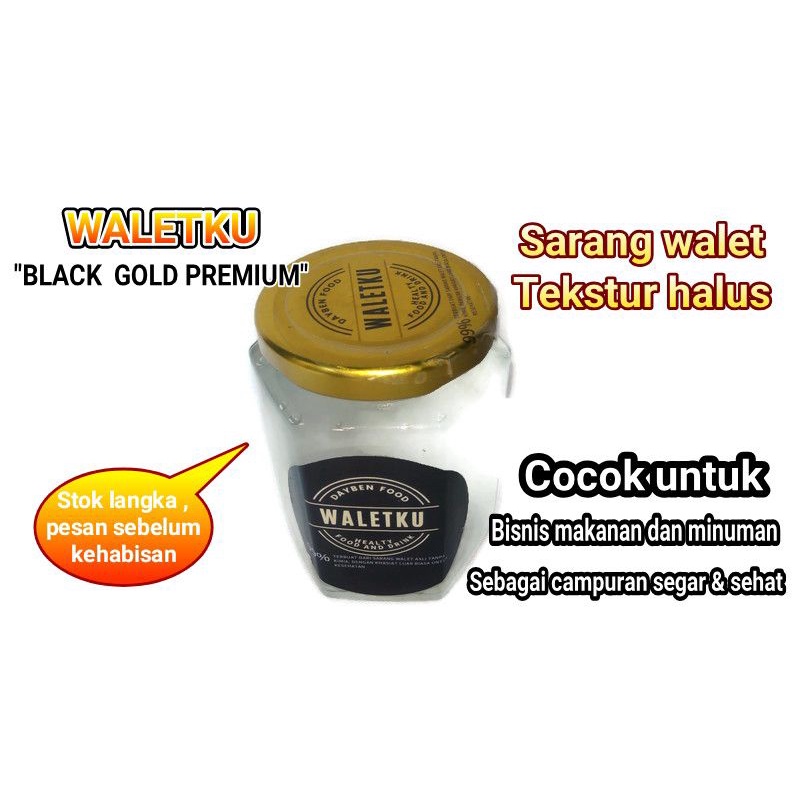 

WALETKU BLACK GOLD PREMIUM ISI 300 Ml