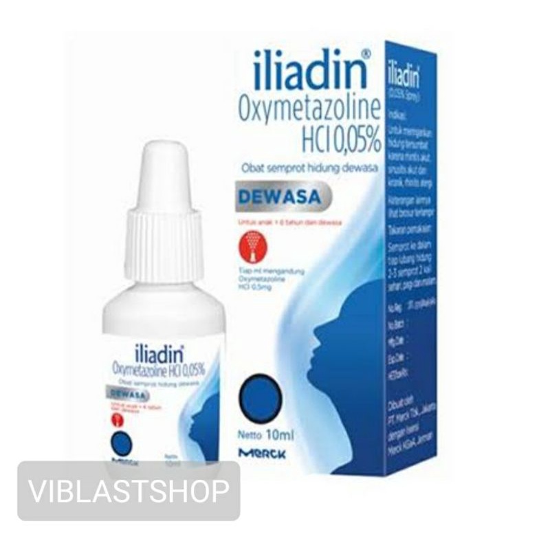 ILLIADIN NASAL SPRAY / PEMBERSIH HIDUNG / SEMPROT HIDUNG / OBAT SINUS