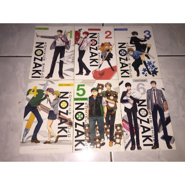 Jual komik Nozaki kun vol.1-6