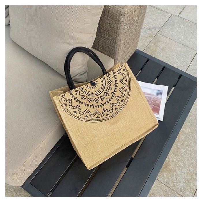 Tote Bag Resleting Wanita Lucu Kain Kekinian Anti Air Tulisan C3T3 Distro Kuliah Hitam Rajut Selempa
