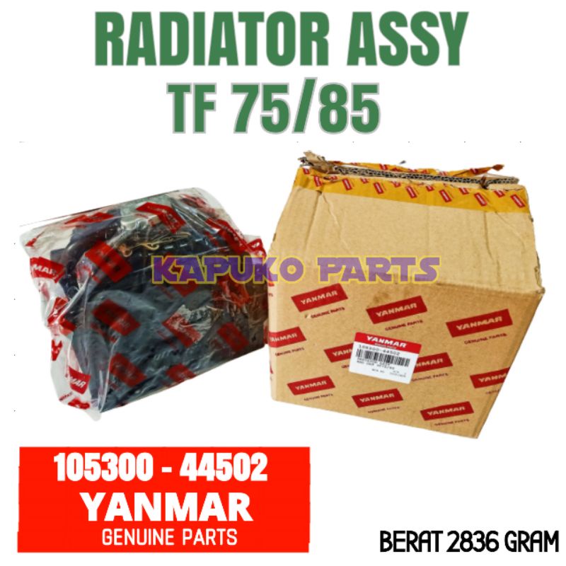 TF 85 RADIATOR ORIGINAL YANMAR UNTUK MESIN DIESEL YANMAR