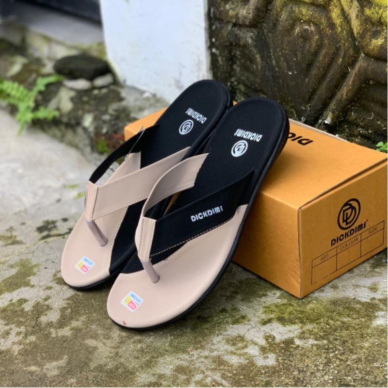 [9.9 Promo Puncak] Sandal Pria Dickdims Distro Jepit Casual Terbaru Surfing original (JP 2 WR)