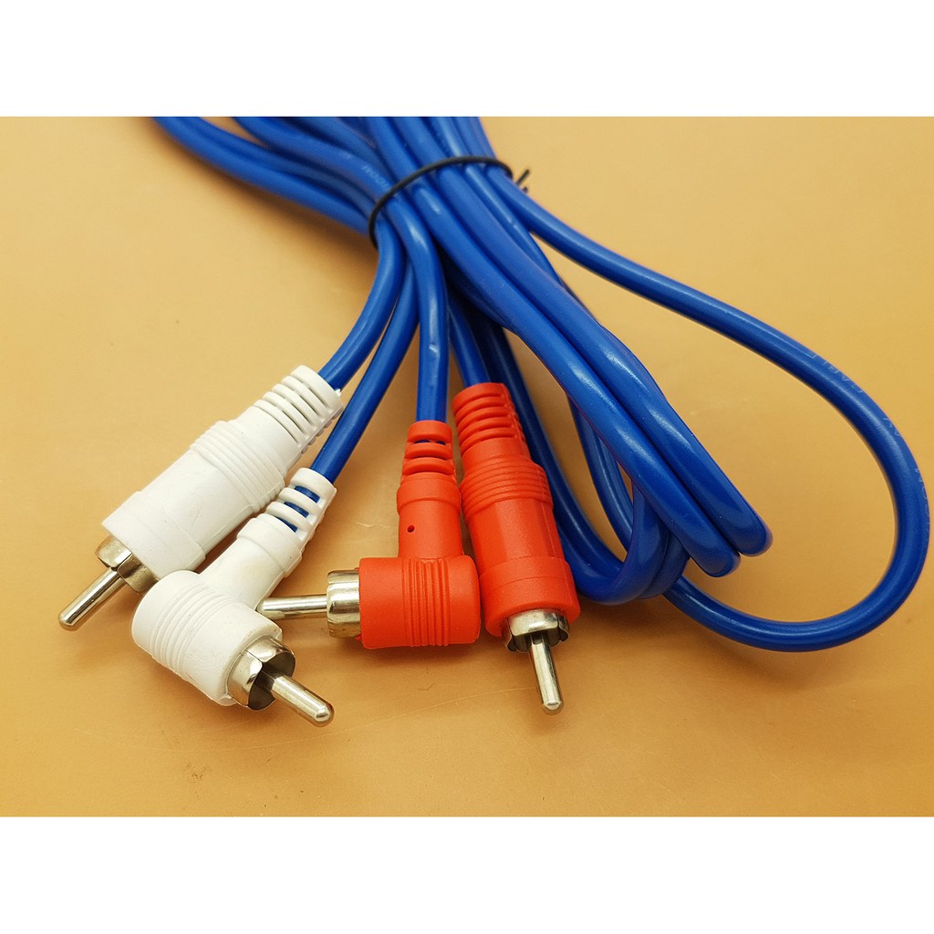 SIVICOM 1.5m Kabel AUDIO RCA 2 K 2 Male ( Cable RCA ) Panjang 1.5m