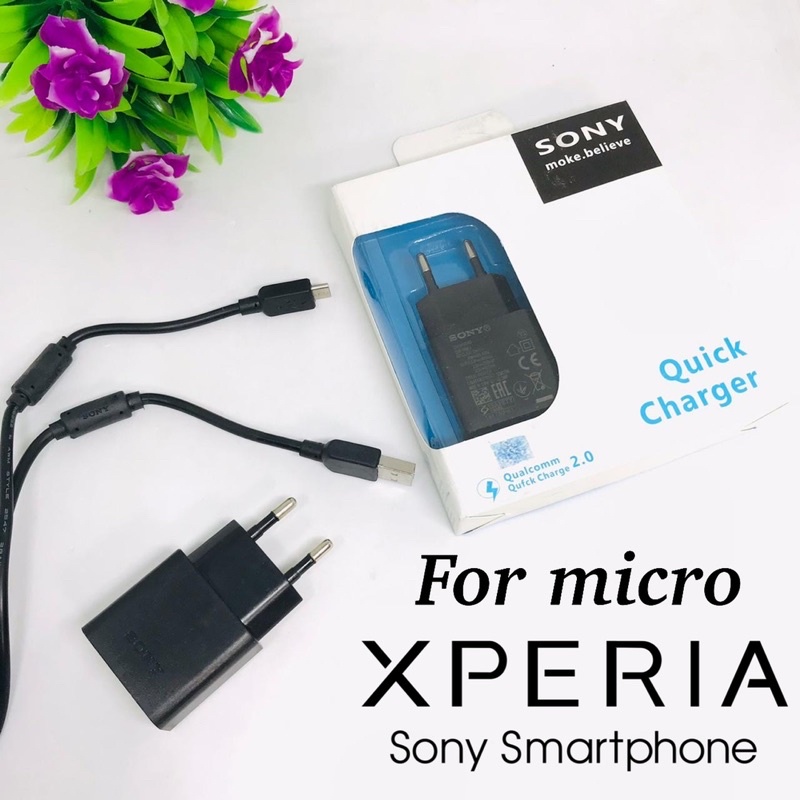 Promo charger soni experia original for micro android smartphone z z1 z2 z3 z ultra ep880 p800