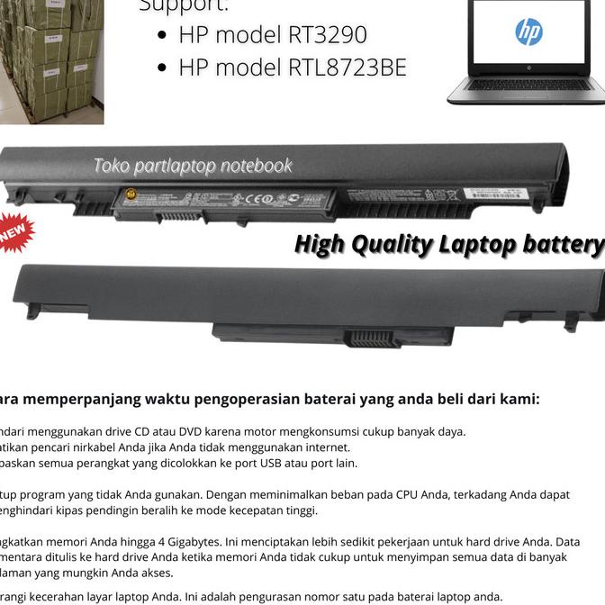 Promo Baterai Hp Rt3290 Rtl8723Be High Quality