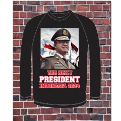 kaos anies 2024 keren