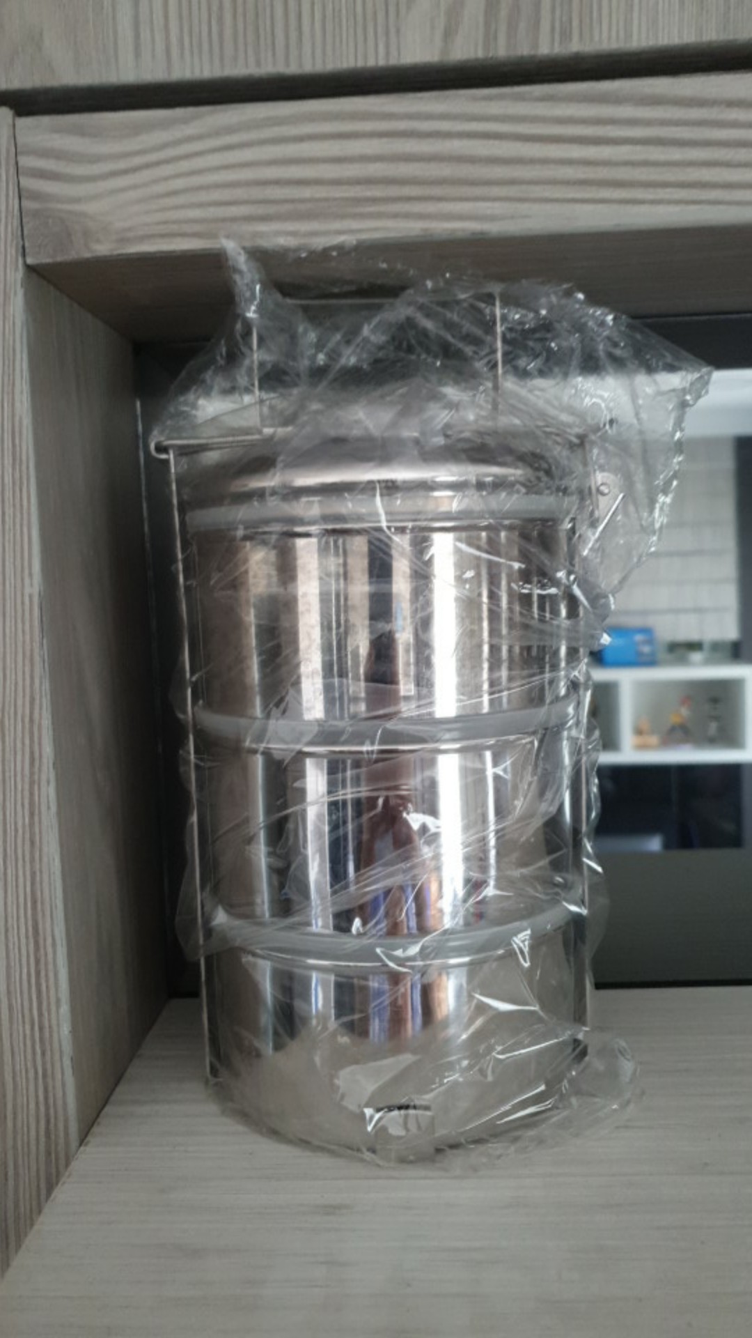 Rantang Susun, Food Carrier Air Tight Smart Lock D12x3 Zebra