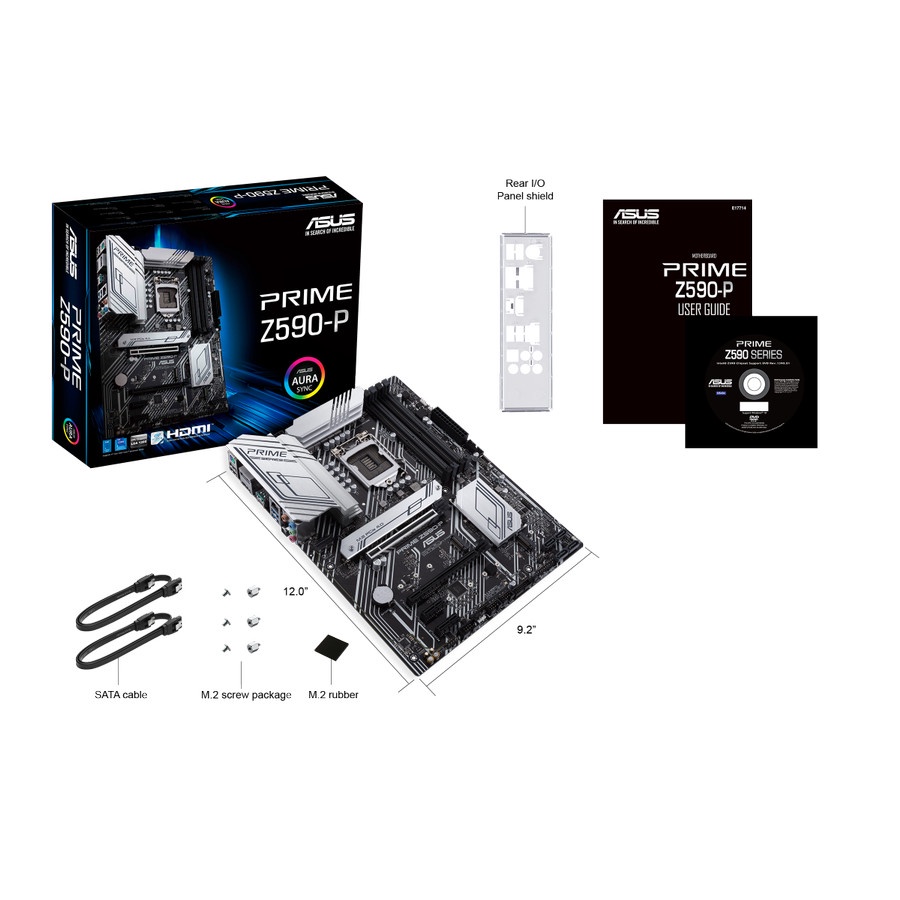 Asus PRIME Z590-P (LGA1200, Z590, DDR4, USB3.2, SATA3)