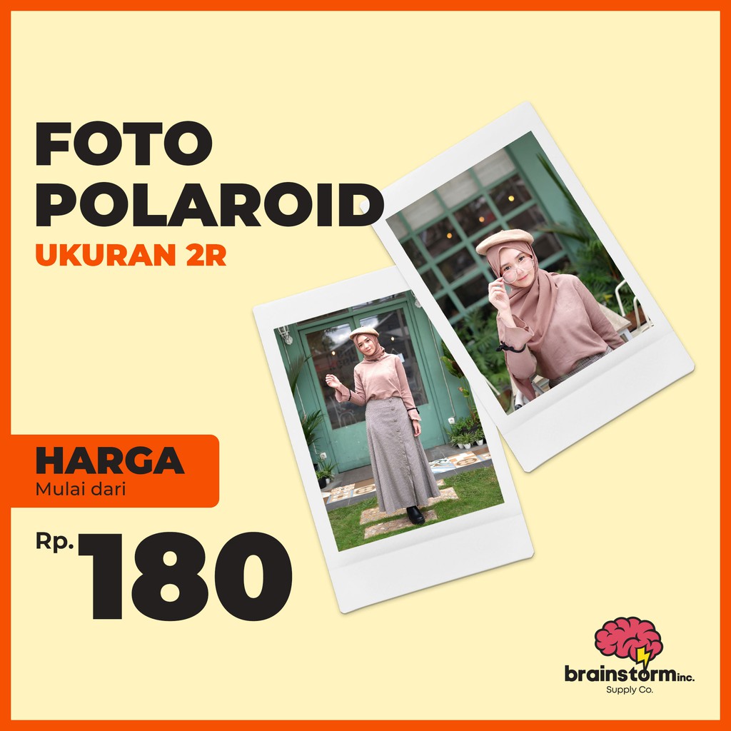 

CETAK FOTO POLAROID CETAK UKURAN 2R (6 x 9 CM) - BISA LAMINATING GLOSSY ATAU DOFF