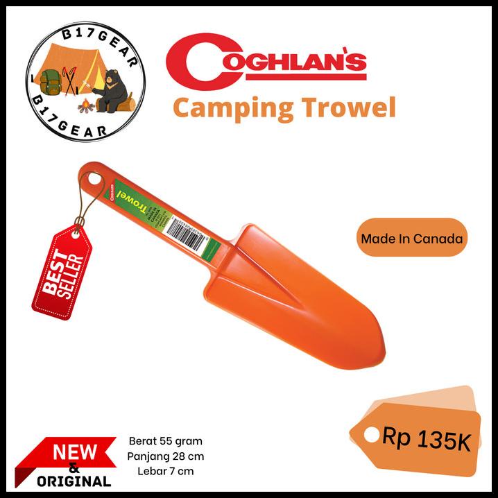 Coghlans Camping Trowel Sekop Camping Ultralight