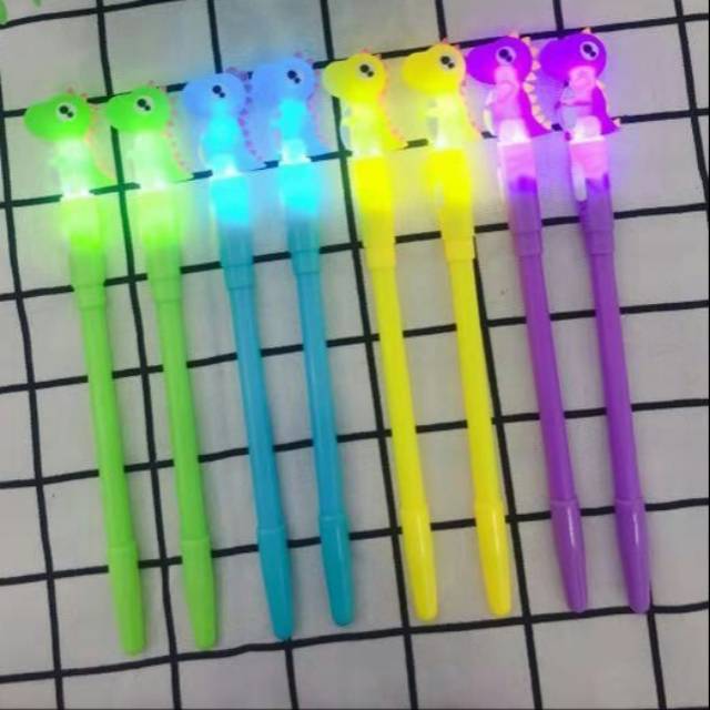

Pen Gel Lampu Dino /atk / fancy /alat tulis