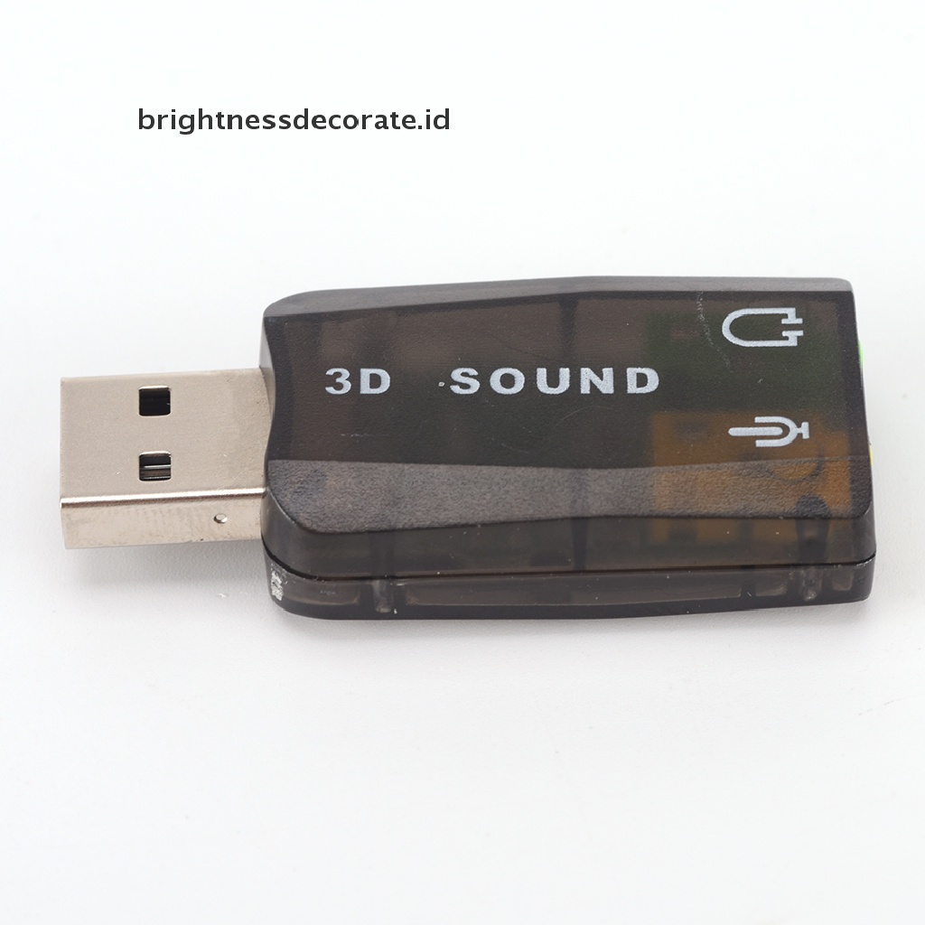 (birth) Adapter Usb 3.1 Ke Jack Audio 3.5mm Untuk headphone / Headset 3D