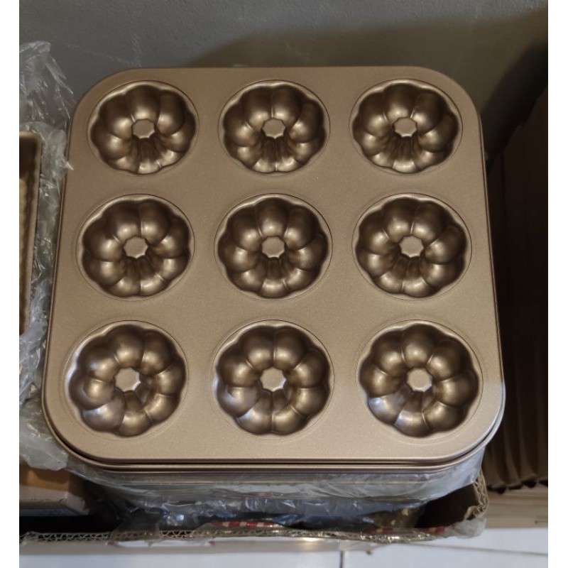 loyang donat bolu mini loyang teflon