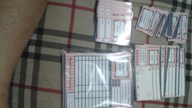 Nota / Kwitansi / Invoice Full Color Shabby Chic Blackpink 1 Ply