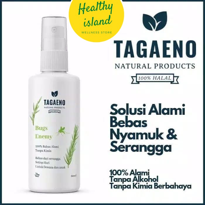 Minyak Anti Nyamuk Serangga Bayi 4+ Bulan Alami Tagaeno Bugs Away Oil
