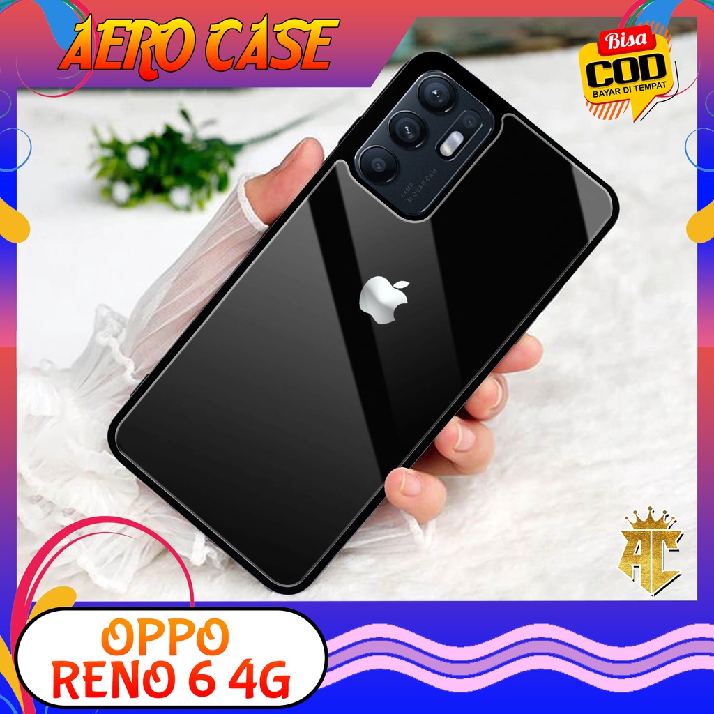 Case OPPO RENO 6 4G - Casing OPPO RENO 6 4G Terbaru 2022 AERO CASE [ MOTIF marble ] Silikon OPPO REN