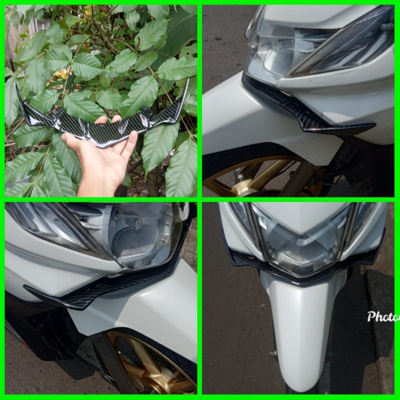 winglet beat karbu / beat lama karbon celup wtp