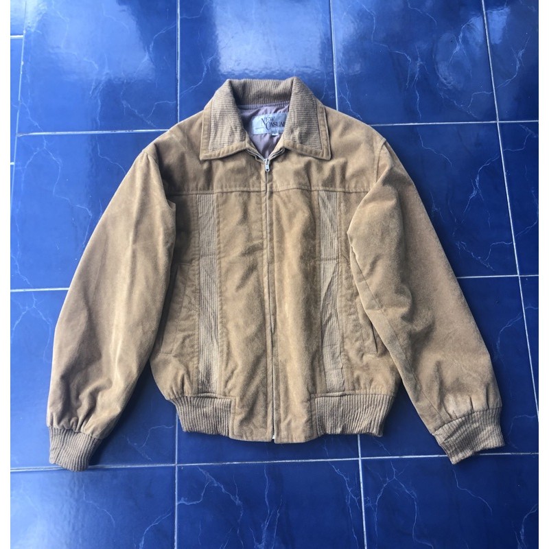jaket suede preloved