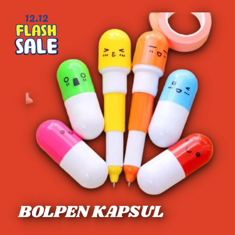 Pulpen Kapsul Unik Lucu-1