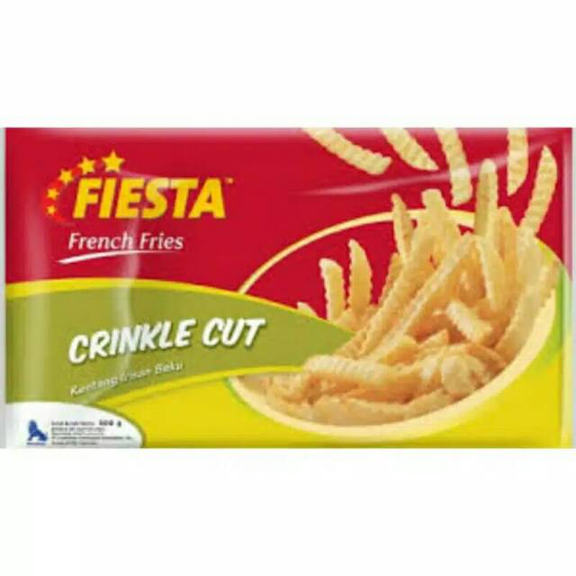 

Fiesta Crincle Cut 500 gr - French Fries Kentang