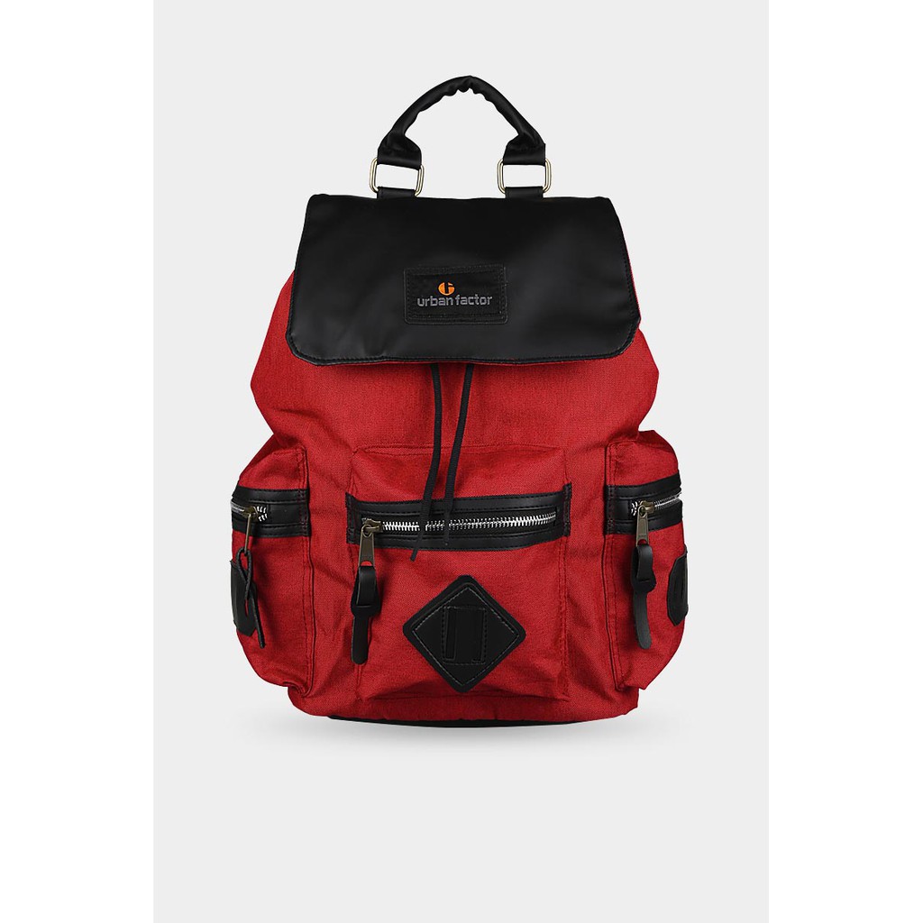 Tas Urban Factor Lady Giggles Maroon / Tas Punggung Cewek/ Tas Branded Cewek