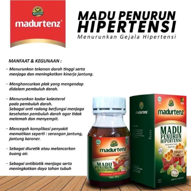 

MADU PENURUNAN HIPERTENSI