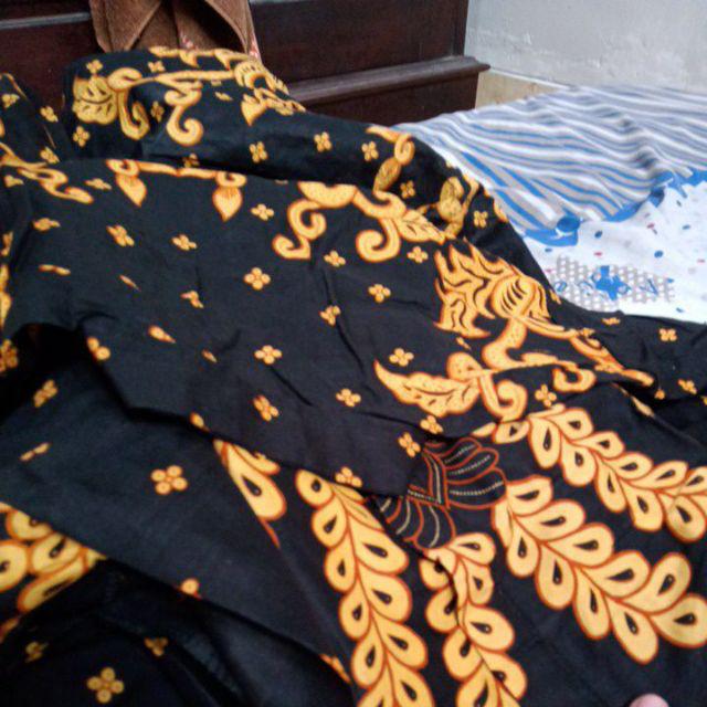 Baju Batik Couple Gamis Jumbo Murah Pasangan Modern Muslim Klyn 021 Cg - Andara