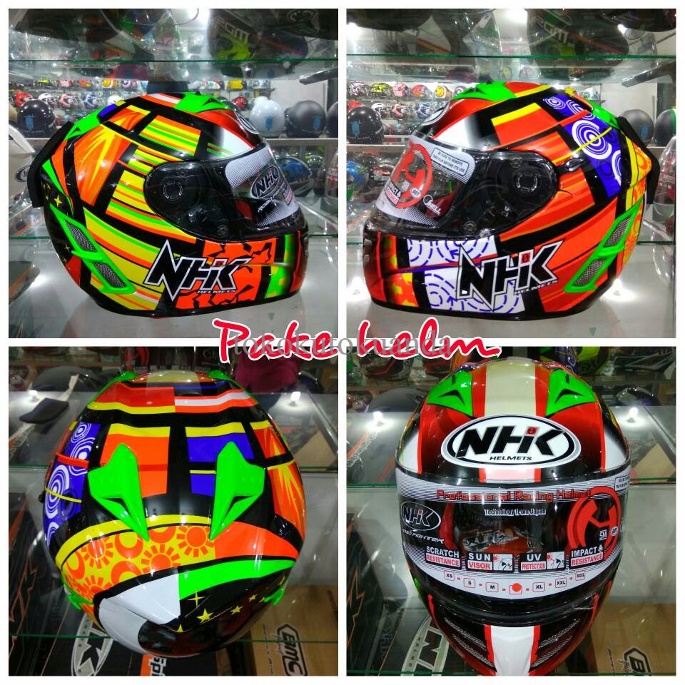 HELM NHK FULL FACE ROSSI HELM NHK TERMINATOR