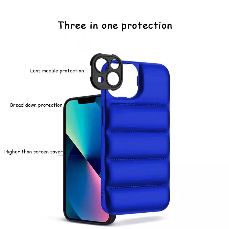 JACKET / PUFF soft case IPHONE 13 / 13 PRO / 13 PRO MAX / 12 / 12 PRO / 12 PRO MAX / 11 / 11 PRO / 11 PRO MAX / X / XS / XR / XS MAX