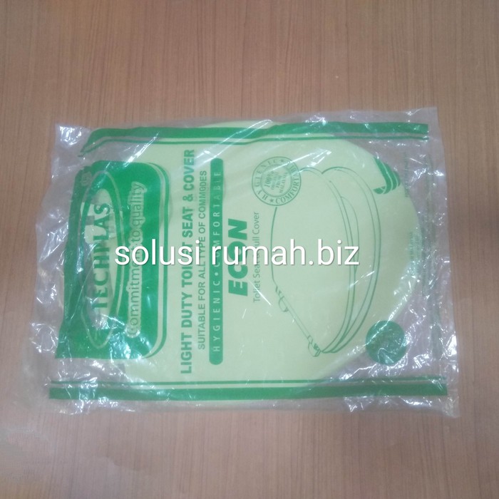 TUTUP CLOSET HIJAU ECON GREEN TECHPLAST SEAT COVER CLOSED DUDUK